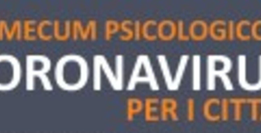 Coronavirus indicazioni antipanico- Consiglio Nazionale Psicologi